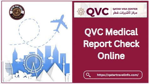 Check Qatar Medical Report Online at QVC .
